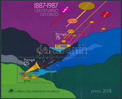 ** 1987 100 éves A Hanglemez Blokk,
Centenary Of The Record Block
Mi 55 - Altri & Non Classificati