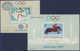 ** 1972 Müncheni Olimpia Blokksor Mi 93-94 - Autres & Non Classés