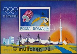 ** 1972 Nyári Olimpia, München Sor Mi 3035-3040 + Blokkpár 97-98 - Sonstige & Ohne Zuordnung