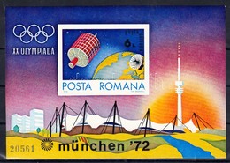 ** 1972 Nyári Olimpiai Játékok, München (II.) Blokk Mi 98 - Altri & Non Classificati