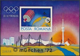 ** 1972 Nyári Olimpiai Játékok, München (II.) Blokk Mi 98 - Andere & Zonder Classificatie