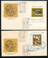 ** 1975 Műemlékvédelem Blokkpár Mi 121-122 2 Db FDC-n - Autres & Non Classés