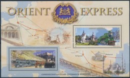 ** 2010 Vasút; Orient Expressz Blokk Mi 478 - Autres & Non Classés