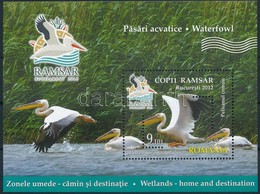** 2012 Ramsari Egyezmény, Madarak Blokk Mi 533 - Autres & Non Classés