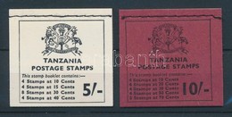 ** 1973 Halak 5Sh, 10Sh Bélyegfüzetek / Fish, 2 Stamp Booklets - Andere & Zonder Classificatie