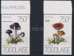 ** 2013 Gomba Sor 2 ívszéli értéke Mi 5132+5134 - Altri & Non Classificati