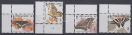 ** 2003 Lepkék ívsarki Sor 1640 II - 1641 II + 1650 II - 1651 II - Otros & Sin Clasificación