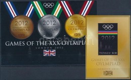 ** 2012 Nyári Olimpia, London Kisív Mi 1830-1832 + Blokk Mi 187 - Altri & Non Classificati