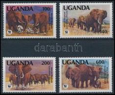 ** 1991 WWF: Afrikai Elefánt Sor,
WWF: African Elephant Set
Mi 960-963 - Andere & Zonder Classificatie