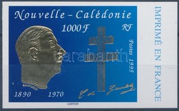 ** 1995 Charles De Gaulle ívszéli Vágott Bélyeg Mi 1033 - Autres & Non Classés
