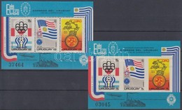 ** 1975 100 éves Az UPU; Olimpia, USA Bicentenárium Blokk Mi 28 Fogazott és Vágott - Other & Unclassified