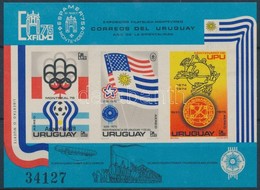 ** 1975 Bélyegkiállítás: Olimpia Vágott Blokk Mi 28 - Autres & Non Classés