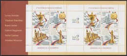 ** 2007 Sakkolimpia Bélyegfüzet Mi 557 II-560 II Stamp Booklet - Altri & Non Classificati