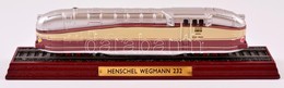 Henschel Wegemann 232 Vonatmakett, Dobozban, Jó állapotban, H: 18 Cm - Andere & Zonder Classificatie