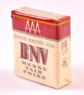 1965 Budapesti Nemzetközi Vásár BNV Bontatlan Csomag Cigaretta - Autres & Non Classés