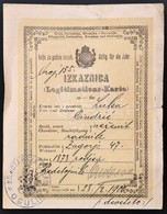 1878 Horvát Személyi Igazolvány / Croatian ID - Sin Clasificación