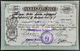 1910 Vadászjegy - Non Classificati