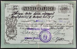 1910 Vadászjegy - Unclassified
