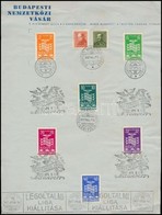 1937 Budapesti Nemzetközi Vásár Fejléces Levélpapírja Bélyegekkel és Bélyegzésekkel - Sin Clasificación