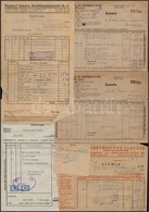 Cca 1946-1947 Vegyes Számla Tétel (Berliner György, Szenes Testvérek, Bozso Imre, L.C.H. Lakkgyár Rt., Stb.) - Sin Clasificación