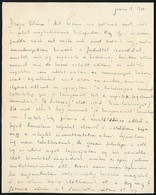 1939-1940 Kozma Erzsébet, Kozma Lajos (1884-1948) építész Lányának Levele és Lapja Huszár Klára Részére - Non Classés