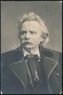 Cca 1900 Edvard Grieg (1843-1907) Zeneszerző Fotója 10x15 Cm - Autres & Non Classés