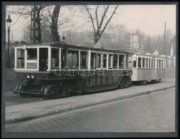 Cca 1960 Budapest, A Kisföldalatti Az Azóta Megszűnt Felszíni Szakaszon, Fotó, Kartonra Ragasztva, 9×12 Cm - Otros & Sin Clasificación