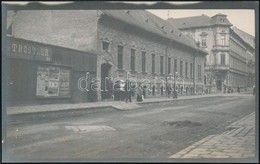 Cca 1910 Bp., A Peterdi Utca -- Nefelejcs Utca Sarka, 1920-as évekbeli Előhívás, Hátulján Feliratozva, 9×14,5 Cm - Otros & Sin Clasificación