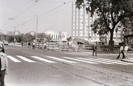 Budapesti Villamosok, Különféle Helyszíneken és Különféle Időpontokban Készült Felvételek, 9 Db Vintage Negatív Villamos - Otros & Sin Clasificación