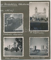 1937 Debrecen, Életképek, 7 Db Fotó Albumlapra Ragasztva, 6x6 és6x9 Cm-es Méretben - Otros & Sin Clasificación