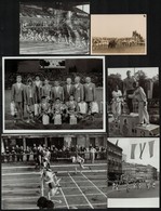 Budapesti Sportesemények, 6 Db Fotó, 7×9,5 és 13×18 Cm Közötti Méretekben - Autres & Non Classés