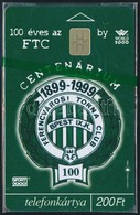1999 100 éves Az FTC Fradi Telefonkártya. Használatlan, Bontatlan Csomagolásban, Sorszámozott. Csak 2500db! - Non Classés