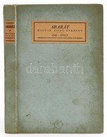 1942 Ararát, Magyar Zsidó évkönyv Az 1942. évre, Bp., Országos Izraelita Leányárvaház, Kartonált Papírkötésben - Sonstige & Ohne Zuordnung