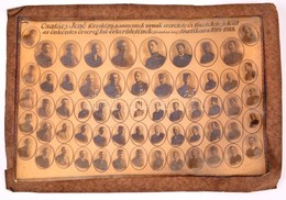 1918 Az Önkéntes Őrsereg I. őrkerületének (fővámházi őrség) Tisztikara 1914-1914. 36x24 Kartonon - Autres & Non Classés