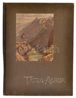 1906 A Tátra-album (Bp., Révai) Borítója, Tartalom Nélkül, Kissé Kopottas állapotban - Non Classificati