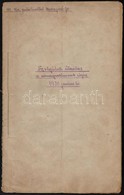 1930 M. Kir. Posta 1930. Január Havi 2 Db Szolgálati Utasítása Csomagraktárosok Részére, 22+22 P. - Sin Clasificación