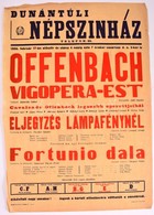 Cca 1930-1950 15 Db Nagyméretű Színházi és Operett Plakát - Sonstige & Ohne Zuordnung