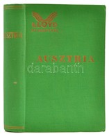 Lloyd útikönyvek: Ausztria. Képekkel és Térképekkel. Bp., 1929. Lloyd. Egészvászon Kötésben, Szép állapotban - Non Classificati