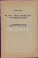 Supka Ervin: Adatok A Szkíta Emlékanyag Eredetkérdéséhez. A Budapesti Kir. M. Pázmány Péter Tudományegyetem Érem- és Rég - Sin Clasificación