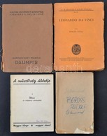 Vegyes Művészeti Könyvtétel, 4 Db: 
Rabinovszky Márius: Daumier. Magyar Művészeti Könyvtár. 19-20. Sz. Bp., 1927, Amicus - Ohne Zuordnung