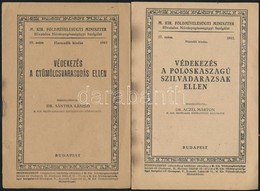 1942-1948 Földmívelésügyi Miniszter Hivatalos Növényegészségügyi Szolgálatának Kiadványainak 4 Száma (19, 27,37, 1.): Vé - Zonder Classificatie