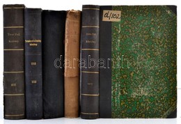 A Természettudományi Közlöny 1890-1920 Közötti évfolyamaiból 19 Kötet Bekötve Aranyozott Félvászon Kötésbe, Nagyrészt Jó - Ohne Zuordnung