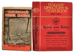 William F. Bolton: Railwayman's Diesel Manual. London,(1958) ,G.H. Lake&Co. Ltd. Angol Nyelven. Kiadói Egészvászon-kötés - Non Classificati