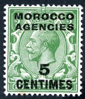 Morocco Agencies 1917 SG192 SC402 5c On ½ P MH F - Oficinas En  Marruecos / Tanger : (...-1958