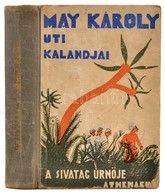 May Károly: A Sivatag úrnője. Fordította: Lándor Tivadar. Bp.,é.n.,Athenaeum. Kiadói Kopott Félvászon-kötés, Két Lap Kij - Sin Clasificación