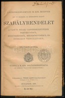 Kolligátum 3 Szabályrendeletből, Közte Vasúti Témájúval: 
Szabályrendelet A Vasúti Hidak Vasszerkezetének Tervezéséről,  - Non Classificati