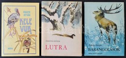Fekete István: Lutra. Egy Vidra Regénye. + Fekete István: Barangolások. + Fekete István: Kele - Vuk. Kiadói Félvászon és - Non Classés