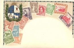 ** * 10 Db Főleg MODERN Bélyeg és Posta Motívumlap / 10 Mostly Modern Stamp And Post Themed Motive Postcards - Non Classificati