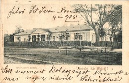 T2 1905 Aba, Sár-Aba; Gróf Gorcey Kastély (Zichy-Bolváry Kastély). Kiadja Braun József (EK) - Ohne Zuordnung