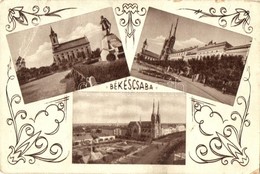 * Békéscsaba - 9 Db Régi Képeslap Vegyes Minőségben / 9 Pre-1945 Postcards In Mixed Condition - Sin Clasificación